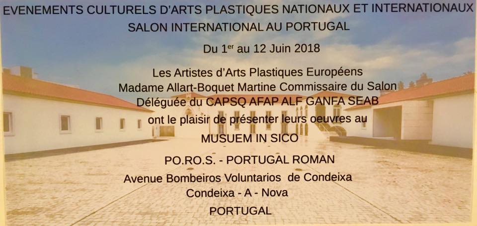 salon Internat Portugal 1er au 12 juin 2018
